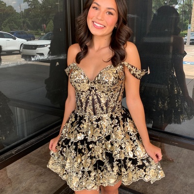 Xd14 short prom dresses,graduation dress,short homecoming dress  - Thumbnail 1