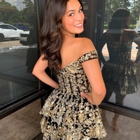 XD14 Short Prom Dresses,Graduation Dress,Short Homecoming Dress  - Thumbnail 1