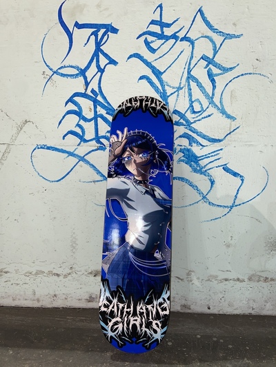 DEATH ANGEL ~blue~ Skate Deck