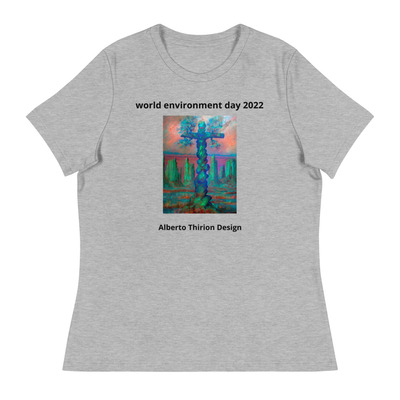 Women's Relaxed T-Shirt, Earth Day T-shirt, Climate Change T-shirt, Global Warming T-shirt, Environmental T-shirt, Activist T-shirt,