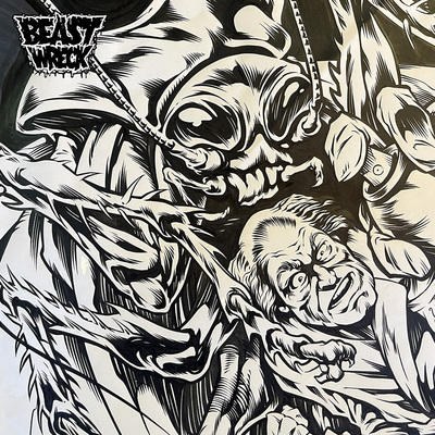 CREEPSHOW: THEY'RE CREEPING UP ON YOU ink art