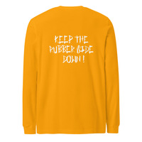 Two Wheel Therapy "Keep The Rubber Side Down" Unisex Long Sleeve Tee - Thumbnail 13
