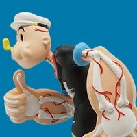 Author Proof ArTToy by Cote Escriva "Creepy Popeye"  - Thumbnail 5