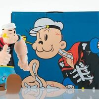 Author Proof ArTToy by Cote Escriva "Creepy Popeye"  - Thumbnail 4