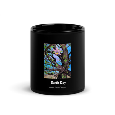 Black Glossy Mug,coffee mug design