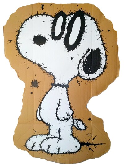 📺 Painting by Celipe Perroloco "Big Beagle"