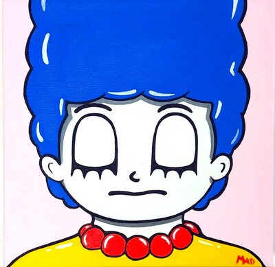 Painting by Maddalena (MAD) "Little Marge"