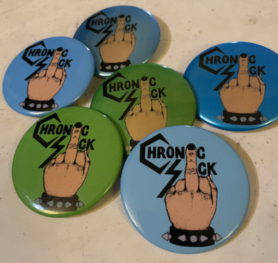 Chronic Sick Pin Badge