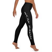 Two Wheel Therapy "Lady Biker" High Waist Yoga Leggings - Thumbnail 1
