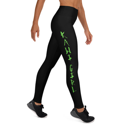 Two Wheel Therapy "KAWI Girl" High Waist Yoga Leggings