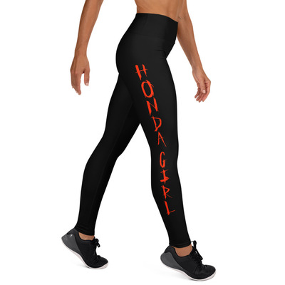 Two Wheel Therapy "Honda Girl" High Waist Yoga Leggings