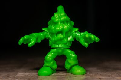 Johnny Ooze: Slime Green Debut Edition Sofubi