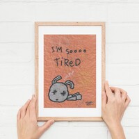 đ° Drawing by Celipe Perroloco "I´m soooo tired"  - Thumbnail 2