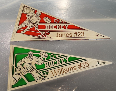 298 Hockey Pennant