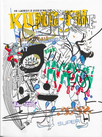 Drawing by Judas Arrieta "Kung Fu"