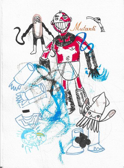 Drawing by Judas Arrieta "Mutanli"