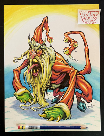 SINNTERKLAWS color artwork