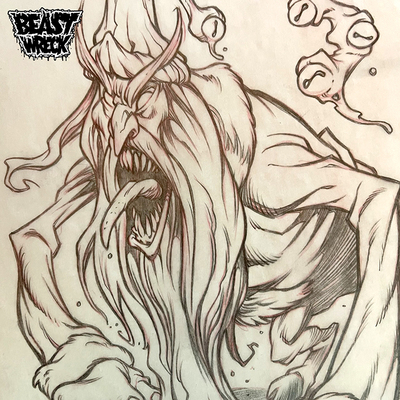 SINNTERKLAWS pencil artwork