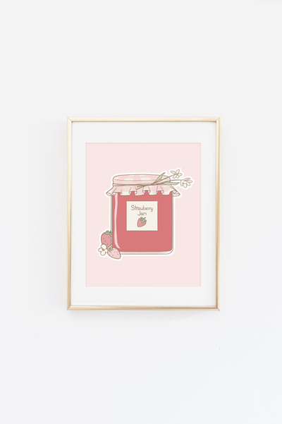 Strawberry Jam Print