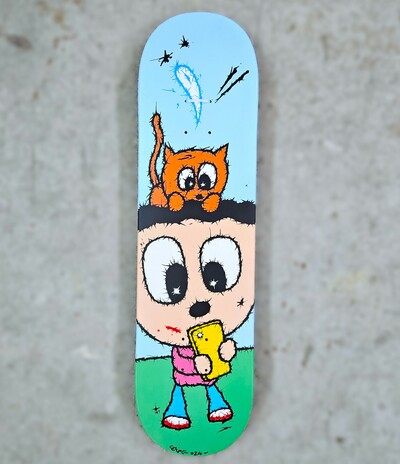 Art Skateboard by Celipe Perroloco "FOMO"