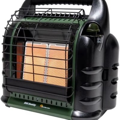 Green big buddy portable liquid propane heater – 4,000-18,000 btu - Thumbnail 5