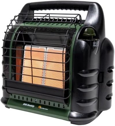Green Big Buddy Portable Liquid Propane Heater – 4,000-18,000 BTU