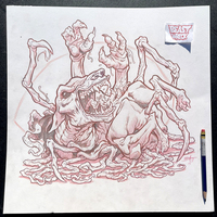 THE THING pencil artwork - Thumbnail 1