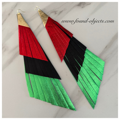 Amira - Red, Black & Green