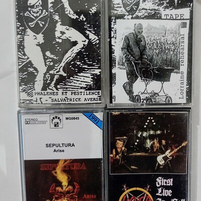 Peste noire , sepultura, slayer  tapes  - Thumbnail 1