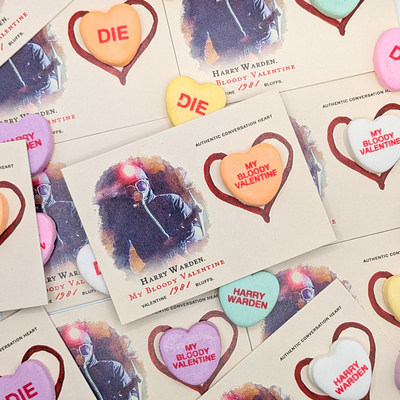 Harry Warden - My Bloody Valentine - Custom Horror Trading Card