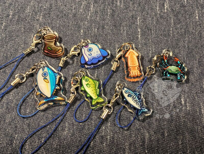 Fishing Phone Charms Gacha