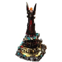 Lord Dark Tower Magic Castle Building Set – Architectural Bricks with LED Lights - Thumbnail 1