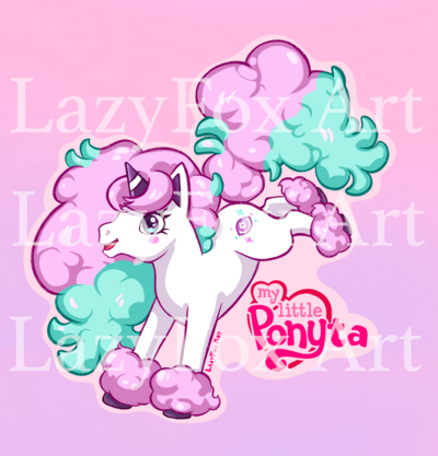 My little Ponyta sticker