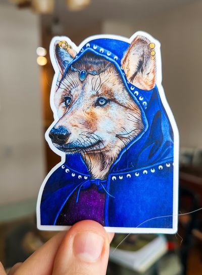 "The Watchdog" Vinyl Sticker