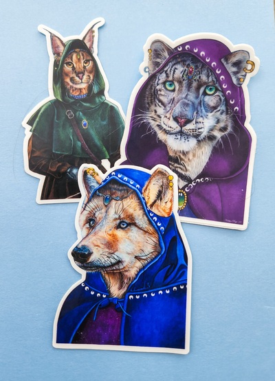 'Mythical Creatures" Sticker Pack #2