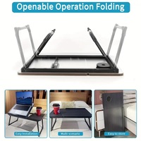 Portable Laptop Table – Adjustable Height, Foldable Desk for Home Office & Study, Space-Saving - Thumbnail 3