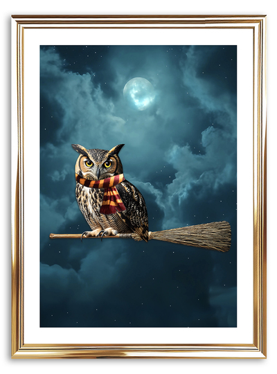 Night Owl Art Print