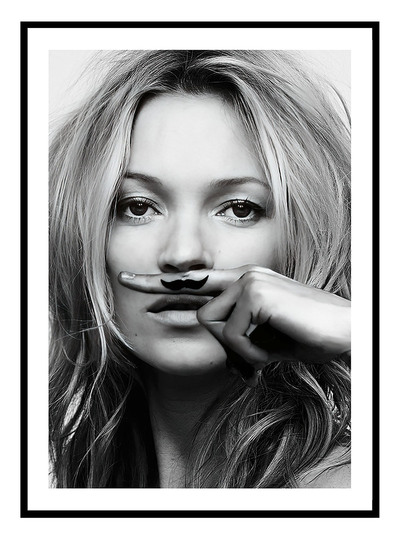 Kate Moss, Life is a joke Poster