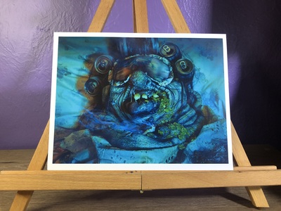 Beauty Sleep 8.5x11 Art Print