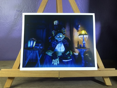 Couch Potato Ted 8.5x11 Art Print