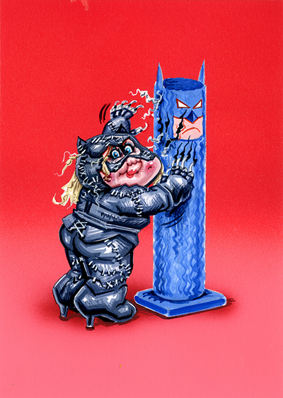 MICHELLE Feisty / Scratchin' SELINA Final Art - Horrorible Kids - Series 9 2025