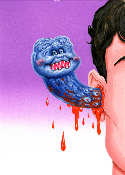 BRIAN Damage / Invadin' AYLMER Final Art - Horrorible Kids - Series 9 2025