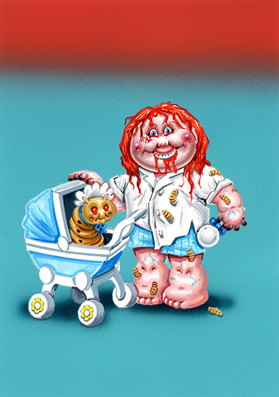 Evil Dead RIZA / EVE L. Dead Final Art - Horrorible Kids - Series 9 2025