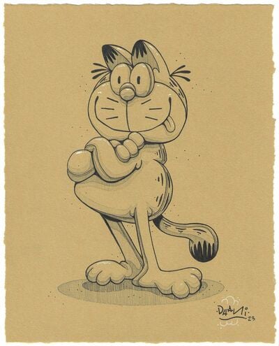 Drawing by Dhani Barragan "Deconstructed Pop Fusion #2"