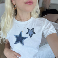 Star Print Top - Thumbnail 4