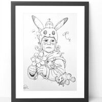 Drawing by Dhani Barragan "Plantboy" - Thumbnail 5