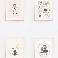 Halloween Cat Print - Thumbnail 1