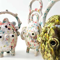 Ceramic Art "Oscar Cosmic Drop" by Naosourita - Thumbnail 8