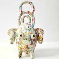 Ceramic Art "Oscar Cosmic Drop" by Naosourita - Thumbnail 1