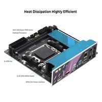 JGINYUE AM5 B650i ITX Motherboard | Supports AMD Ryzen 7000 Series | DDR5 & PCIe 4.0 - Thumbnail 1